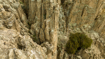 La Paz, Valle de la Luna scenic rock formations. Bolivia.