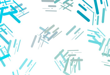 Dark blue vector background with straight lines.