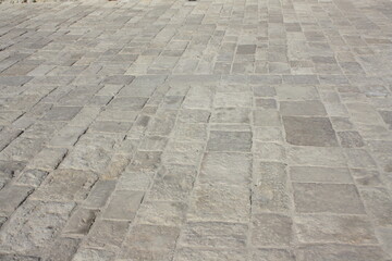 stone block paving