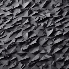 Origami black texture background