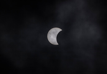 partial sun eclipse mexico 8th april 2024