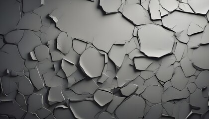 Gray wall background with dark spots.