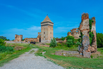 Fototapeta na wymiar Bac fortress in Serbia during a summer day