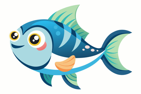 recommend clip art: archer fish vector illustration