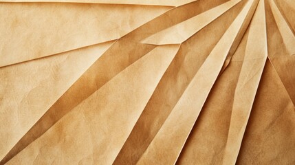 Paper background with folds generative ai