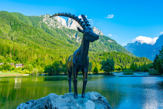 Zlatorog at lake Jasna in Kranjska Gora, Slovenia