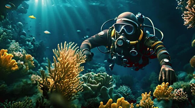 Deep Sea Diver&rsquo;s Oceanic Exploration: A Journey of Adventure and Discovery