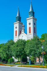 The Carmelite Church (The Church of St Stephen the King) in Serb - obrazy, fototapety, plakaty