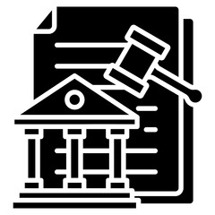 Financial Regulation  Icon Element For Design