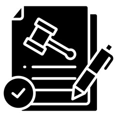 Amendment  Icon Element For Design