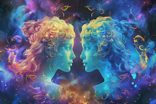 Women With Wings on Heads