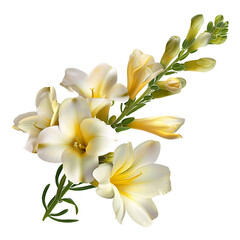 Obraz na płótnie Canvas frangipani flower isolated on transparent background