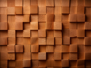 Wooden blocks form an abstract rice-shaped texture for backgrounds