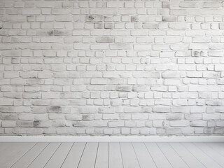 Textured white bricks form an abstract backdrop