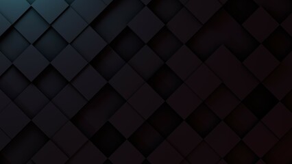 abstract dark background with squares