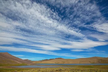 Wandcirkels aluminium Lake in Patagonia © Galyna Andrushko