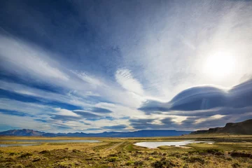 Fotobehang Lake in Patagonia © Galyna Andrushko