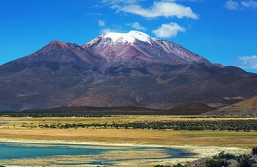 Zelfklevend Fotobehang Mountains in Bolivia © Galyna Andrushko