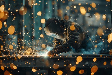 welding at workshop