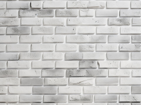 White brick wall texture serves as a banner background with timeless appeal