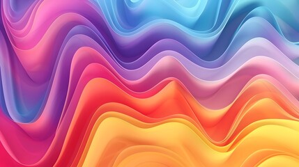 Colorful Abstract Wave Patterned Background with Modern Art Design