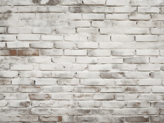 Background showcasing an aged brick wall painted white