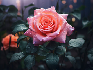 Lifelike artificial roses captivate with their beauty