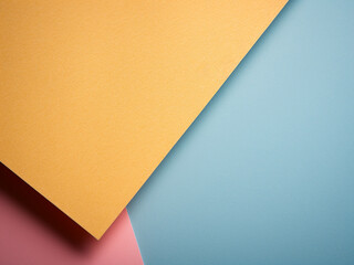 Vibrant paper background with an eraser included in the setup