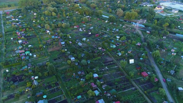 Beautiful Panorama Of Biala Podlaska Krajobraz Aerial View Poland