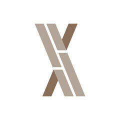 Obraz premium Monogram X. Design vector X logo. Monogram initial letter mark X logo design. Monogram design vector logo. Monogram initial letter mark X logo design. Simple X monogram. Monogram X design logo