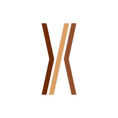 Monogram X. Design vector X logo. Monogram initial letter mark X logo design. Monogram design vector logo. Monogram initial letter mark X logo design. Simple X monogram. Monogram X design logo