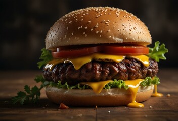 Burger Heaven: A Paradise of Flavor with Mouthwatering Burgers & Crispy Golden Fries! Pure Bliss!