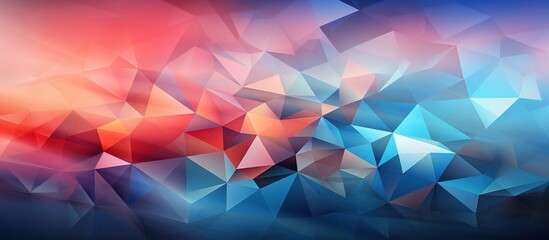 Polygonal background. Abstract background of the triangles.
