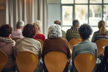 Obraz premium Fostering community well-being: care jobs, acts of compassion, neighborhood meetings, and robust community support initiatives promoting unity, empathy, and collective welfare