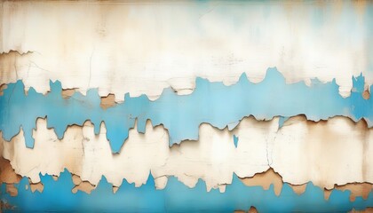 White Blue Grunge Wall Texture Artwork