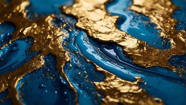 Texture color abstract background pattern art paint liquid blue effect