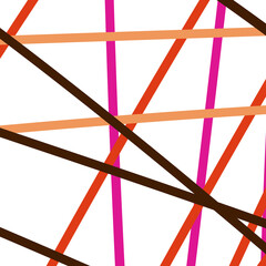 Red Orange Black Grid Abstract Background 