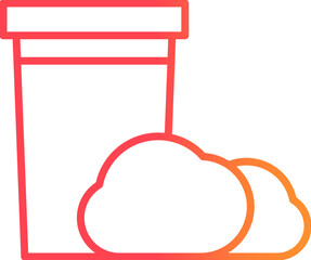 Play Dough Icon Gradient