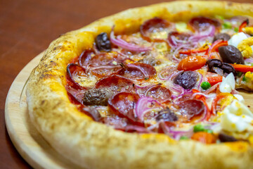 The best and most perfect Brazilian artisanal pizza