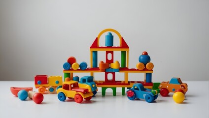 Colorful educational toys, Baby kids toy frame