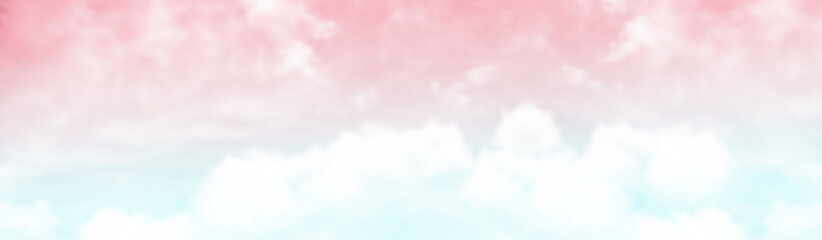 Pink Blue Sky Cloud Background Color Dream Abstract Sunset Landscape Pastel weather Light Warm...