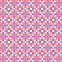 seamless pattern with hearts