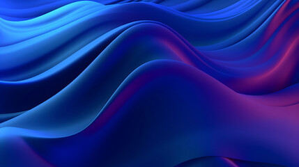 Fototapeta premium Digital fantasy blue mountain curve abstract graphic poster web page PPT background