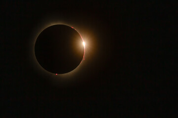 Stunning Solar Eclipse View In North America/Canada 2024