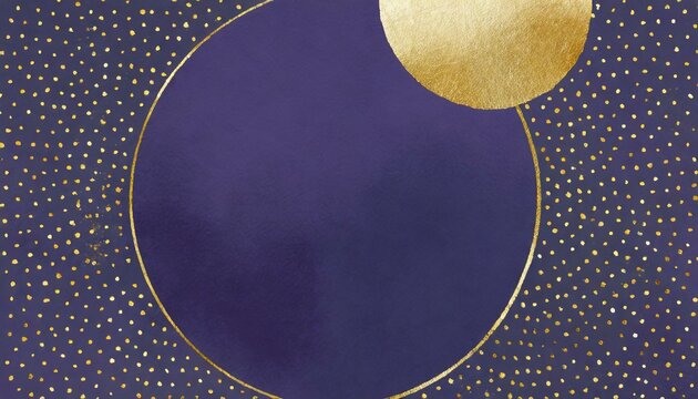 A beautiful and mysterious background illustration of deep violet inspired by space.