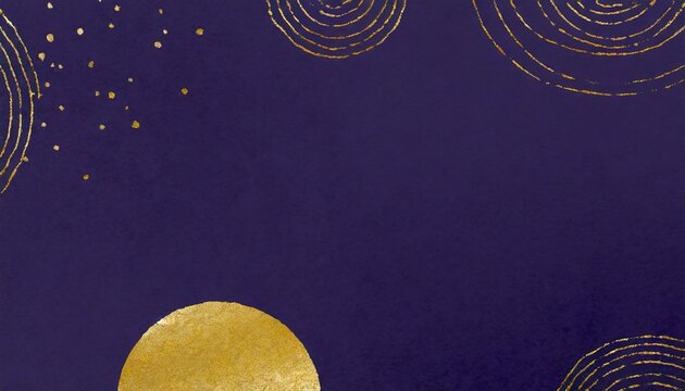 A beautiful and mysterious background illustration of deep violet inspired by space.