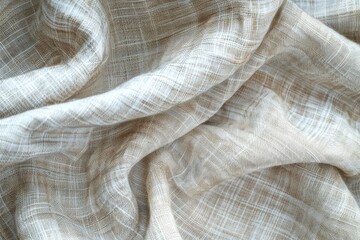A seamless light grey fabric texture