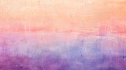 Fototapeta na wymiar soft pastel gradient transitioning smoothly from peach to lavender