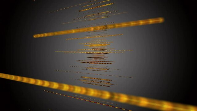 Fantastic video animation with stripe objects in slow motion, 4096x2304 loop 4K