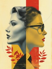 Fototapeta premium Diverse feminine perspectives